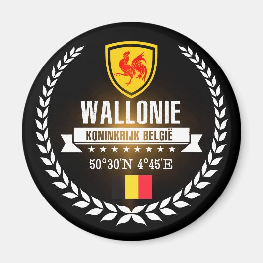 Wallonie Magneet (Voorkant)