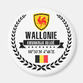 Wallonie Magneet (Voorkant)