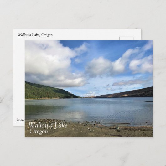 Wallowa Lake, Oregon Briefkaart (Voorkant / Achterkant)