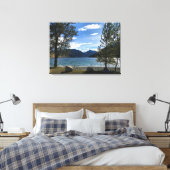 Wallowa Lake, Oregon Canvas Afdruk (Insitu (Slaapkamer))