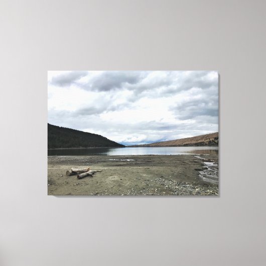 Wallowa Lake, Oregon Canvas Afdruk (Voorkant)