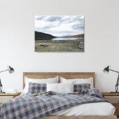 Wallowa Lake, Oregon Canvas Afdruk (Insitu (Slaapkamer))
