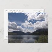Wallowa Lake Oregon in Summer Post Card Briefkaart (Voorkant / Achterkant)