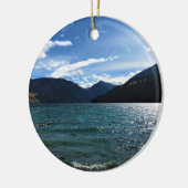 Wallowa Lake, Oregon Keramisch Ornament (Links)