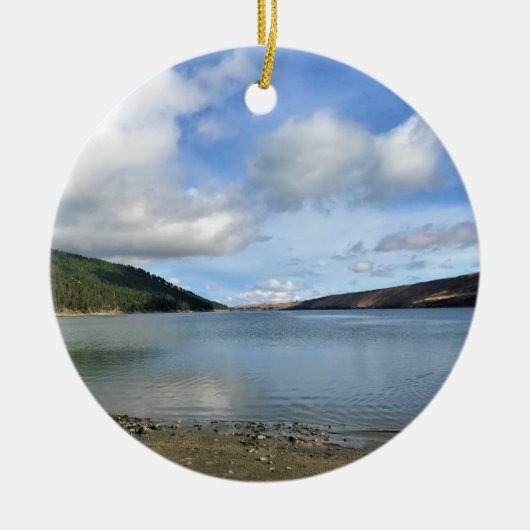 Wallowa Lake, Oregon Keramisch Ornament (Voorkant)