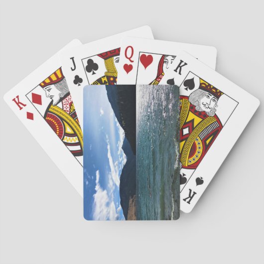 Wallowa Lake, Oregon Pokerkaarten (Achterkant)