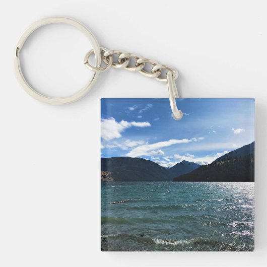 Wallowa Lake, Oregon Sleutelhanger (voorkant)