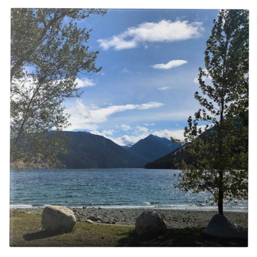 Wallowa Lake, Oregon Tegeltje (Voorkant)