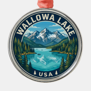 Wallowa Lake USA Metalen Ornament