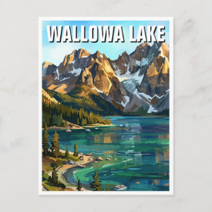 Wallowa-meer Briefkaart