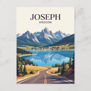 Wallowa Mountain Road Verenigde Staten Briefkaart