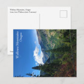 Wallowa Mountains, OF Briefkaart (Voorkant / Achterkant)