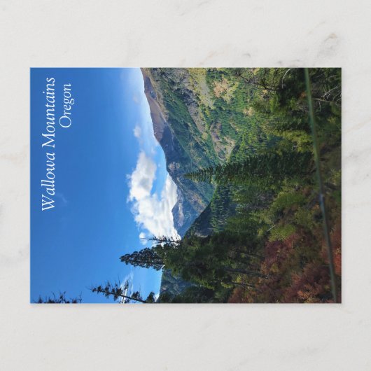 Wallowa Mountains, OF Briefkaart (Voorkant)