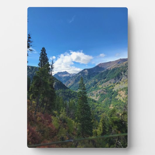 Wallowa Mountains, OF Fotoplaat (voorkant)