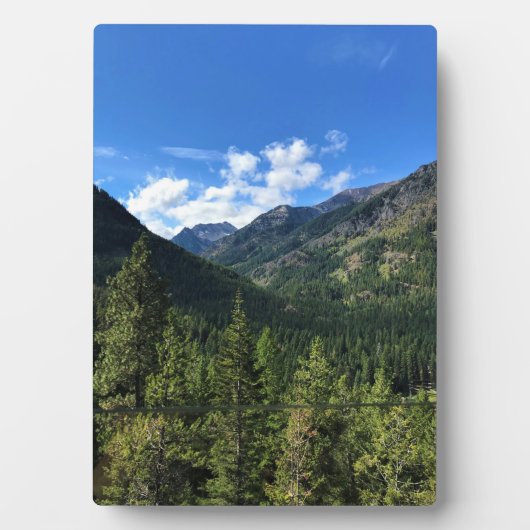 Wallowa Mountains, OF Fotoplaat (voorkant)