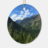Wallowa Mountains, OF Keramisch Ornament (Links)