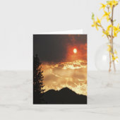 Wallows Fire Sky..... Kaart (Gele Bloem)