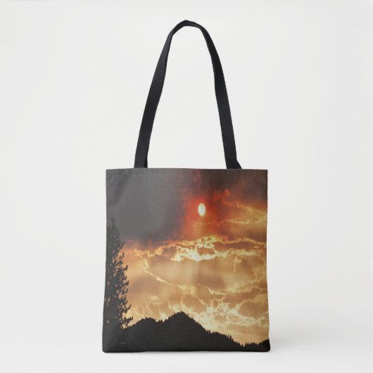 Wallows Fire Sky..... Tote Bag (Voorkant)