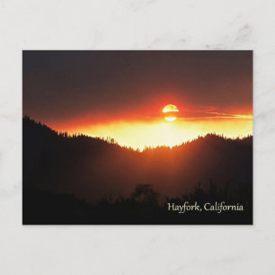 Wallow's Fire van 2007 Briefkaart