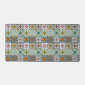 Wallpaper Backsplashes/Talavera geïnspireerde tege Bureaumat (Voorkant)