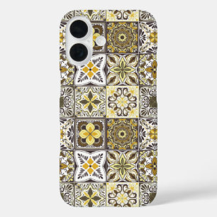 Wallpaper Backsplashes/Talavera geïnspireerde tege iPhone 16 Hoesje