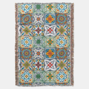 Wallpaper Backsplashes/Talavera geïnspireerde tege Deken