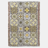 Wallpaper Backsplashes/Talavera geïnspireerde tege Deken (Voorkant Verticaal)