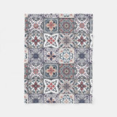 Wallpaper Backsplashes/Talavera geïnspireerde tege Fleece Deken (Voorkant)