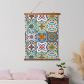Wallpaper Backsplashes/Talavera geïnspireerde tege Hangend Wandkleed (Slaapkamer)
