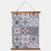 Wallpaper Backsplashes/Talavera geïnspireerde tege Hangend Wandkleed (Voorkant)