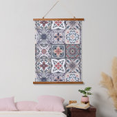 Wallpaper Backsplashes/Talavera geïnspireerde tege Hangend Wandkleed (Slaapkamer)