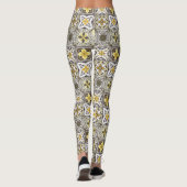 Wallpaper Backsplashes/Talavera geïnspireerde tege Leggings (Achterkant)