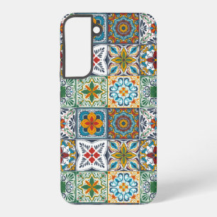 Wallpaper Backsplashes/Talavera geïnspireerde tege Samsung Galaxy Hoesje