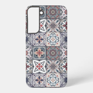 Wallpaper Backsplashes/Talavera geïnspireerde tege Samsung Galaxy Hoesje