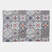 Wallpaper Backsplashes/Talavera geïnspireerde tege Theedoek (Horizontaal)