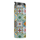 Wallpaper Backsplashes/Talavera geïnspireerde tege Thermosbeker (Geroteerd rechts)