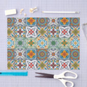 Wallpaper Backsplashes/Talavera geïnspireerde tege Tissuepapier (Craft)