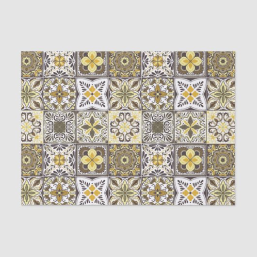 Wallpaper Backsplashes/Talavera geïnspireerde tege Tissuepapier (Voorkant)