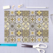 Wallpaper Backsplashes/Talavera geïnspireerde tege Tissuepapier (Craft)