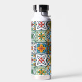 Wallpaper Backsplashes/Talavera geïnspireerde tege Waterfles (Links)