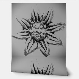 WALLPAPER BLOEM STIJL ONTWERP BEHANG