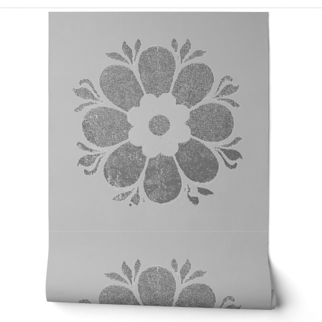 WALLPAPER BLOEM STIJL ONTWERP BEHANG (Afrollen)
