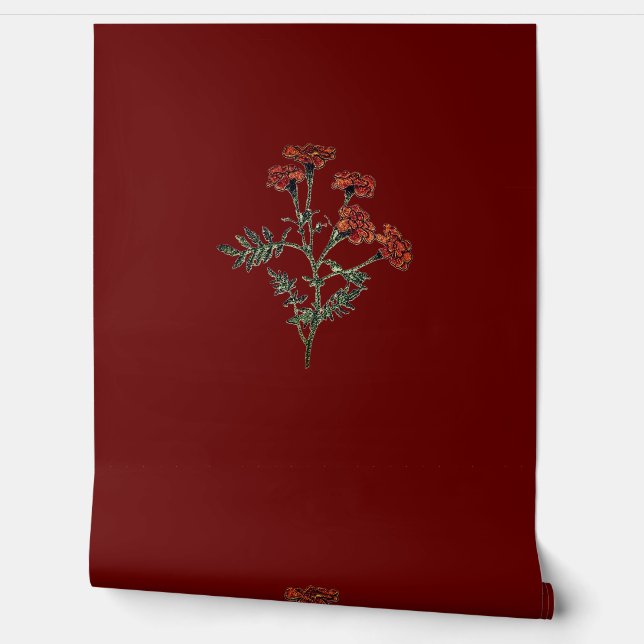 WALLPAPER BLOEM STIJL ONTWERP BEHANG (Afrollen)