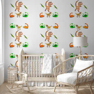 Wallpaper Dinosaurus Behang