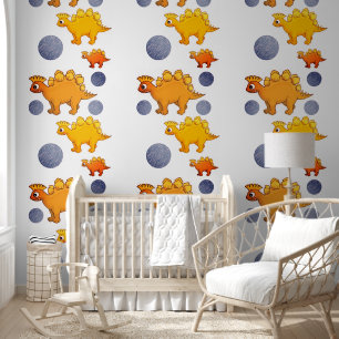 Wallpaper Dinosaurus Behang