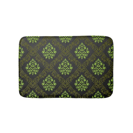 Wallpaper Floral Green Badmat (Voorkant)