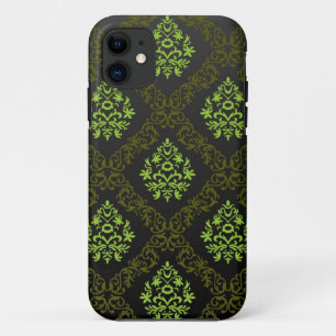 Wallpaper Floral Green iPhone 11 Hoesje