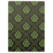 Wallpaper Floral Green Klembord (Achterkant)