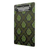 Wallpaper Floral Green Mini Klembord (Angled2)