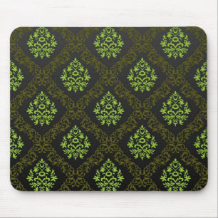 Wallpaper Floral Green Muismat